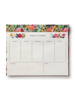 Rifle Paper Co. Garden Party Weekly Desk Planner